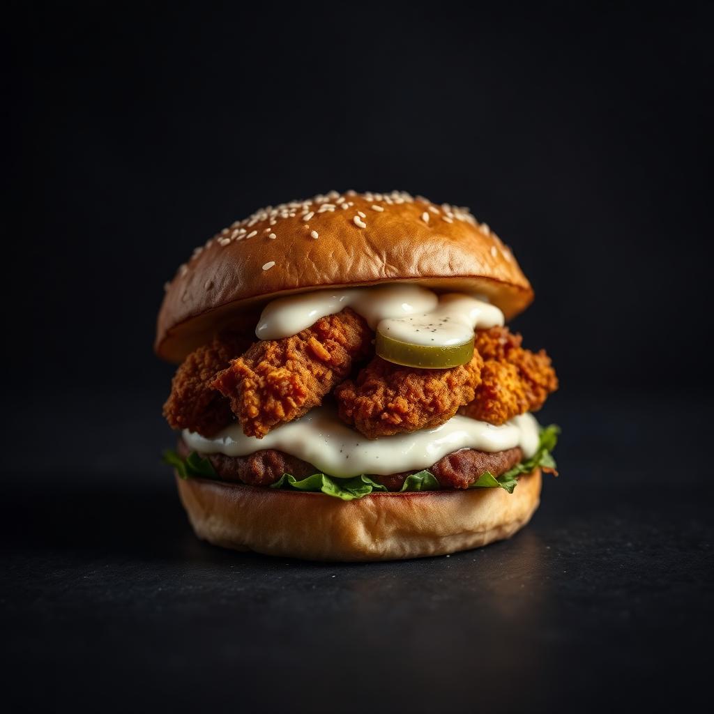 Crispy Chicken Royale